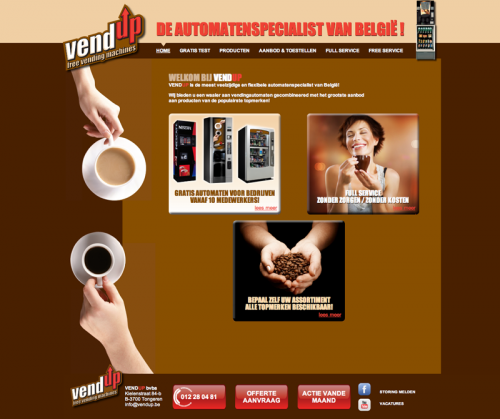 Alles over VEND'UP